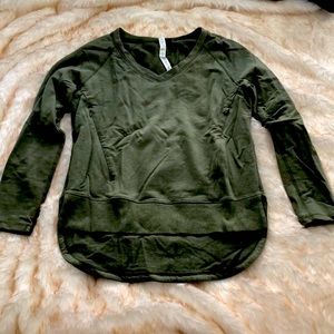 Lululemon v neck sweatshirt